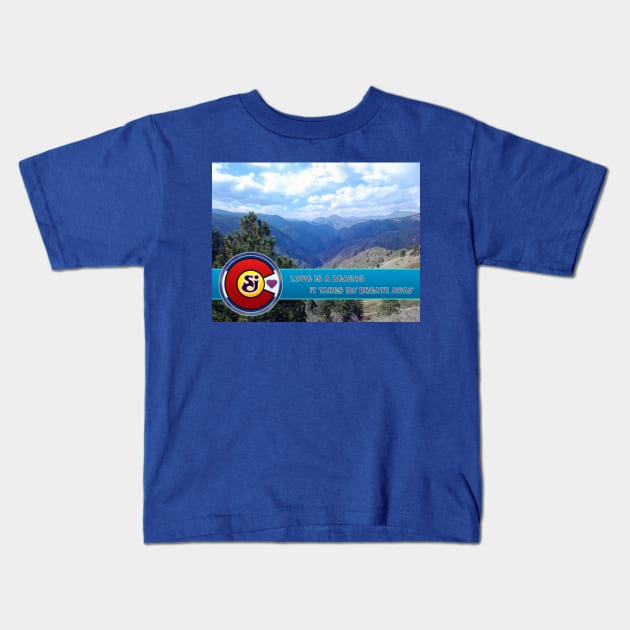 String Cheese Incident Beautiful Colorado Love Kids T-Shirt by Shayna